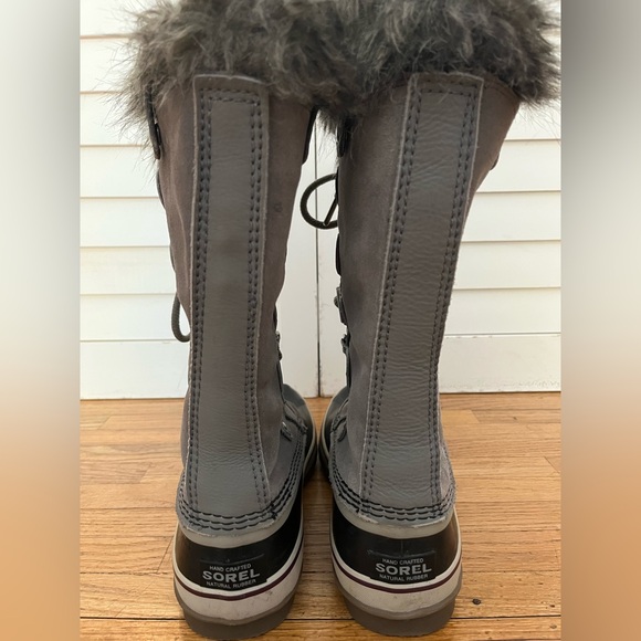 Sorel Joan of Arctic Winter Boots Gray Size 9 - Picture 4 of 7
